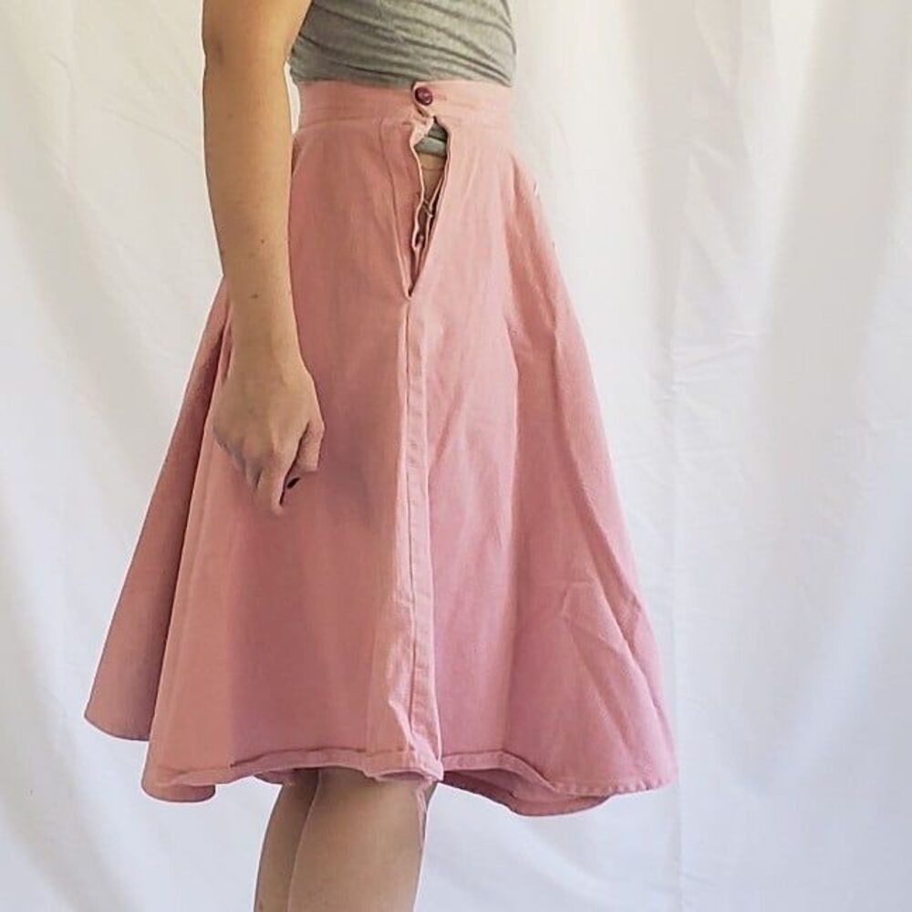 50s Pink Poodle‎ Skirt - Picture 5 of 12